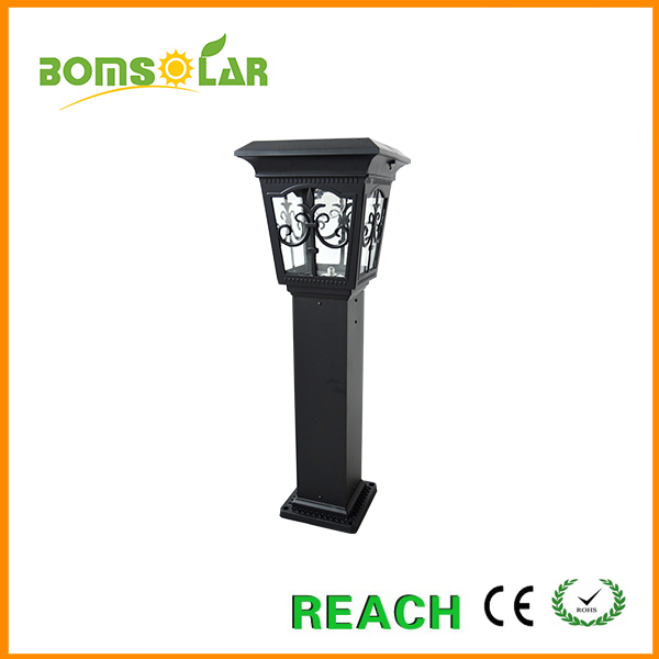 Solar garden bollard