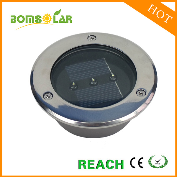Solar deck light