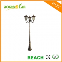 Solar lamp post