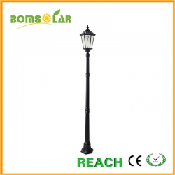 Solar lamp post