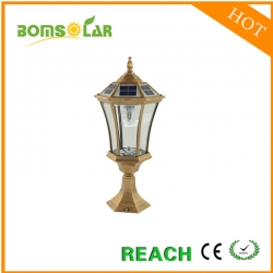Solar fence light