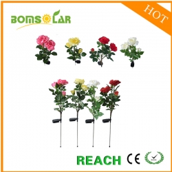 Solar flower light solar rose