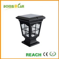 Solar lamp post