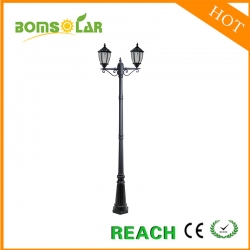 Solar lamp post