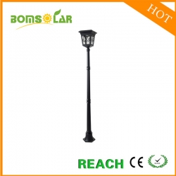 Solar lamp post