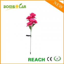 Solar flower light solar peony